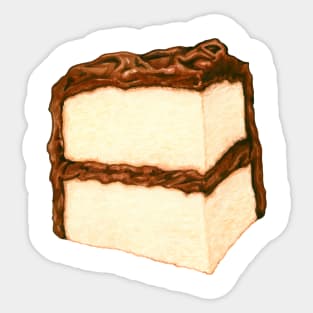 Chocolate Cake Slice Sticker